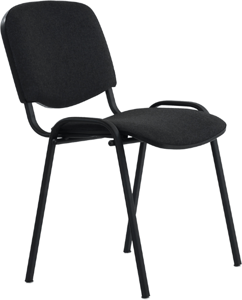 Стул Изо черная рама В-14 (черный) 