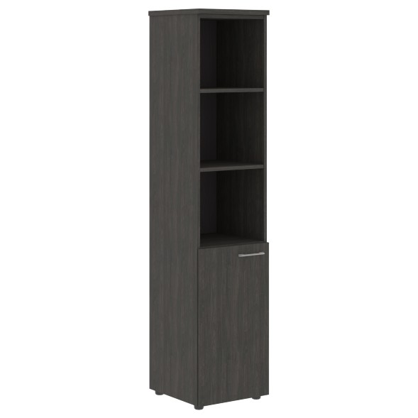 Шкаф колонка с глухой малой дверью (L) и топом XHC 42.5(L) 432х432х1955 XTEN