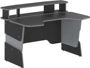 Геймерский стол SKILLL STG 1390 Антрацит/Металлик 1360х1000х925