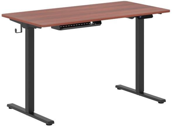 Стол письменный AT-002 Дуб Темный/Черный 1200х600х730/1210 XTEN-UP