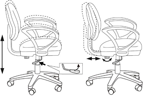 Кресло детское Бюрократ KD-3/WH/ARM мультиколор маскарад крестов. пластик пластик белый