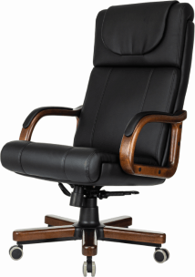 Кресло руководителя Бюрократ T-9933Walnut