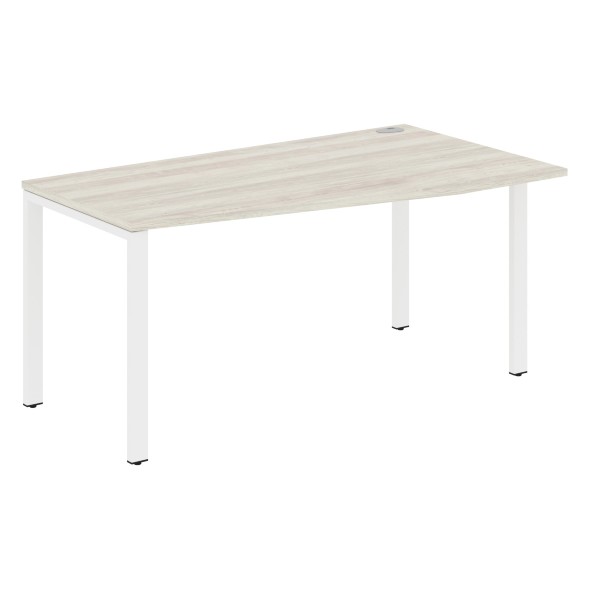 Стол эргономичный XS6CT 169(R) белый/антрацит 1600х900х750 XTEN-S60