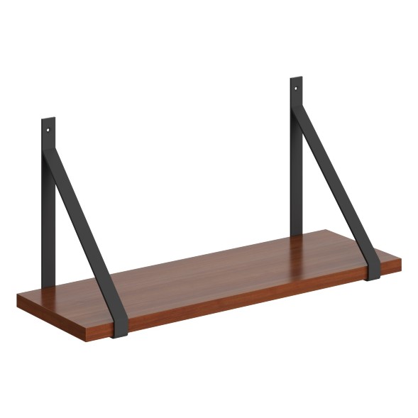 Полка с полкодержателями SH2-GINO 630х210х300 COFFEE