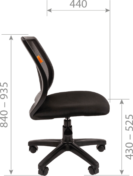 Кресло для персонала  CHAIRMAN 699 без подлокотников