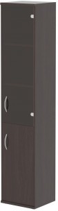 Шкаф колонка комбинированная СУ-1.2(R) Венге Магия 406х365х1975