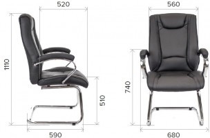 Кресло Everprof King CF Экокожа