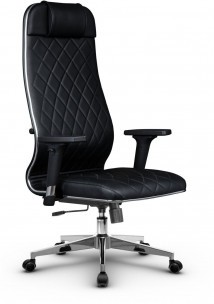 Кресло офисное Metta L NewLeather  (хром пр. сеч.)