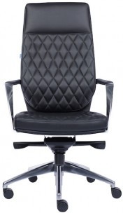 Кресло Everprof Roma Кожа Черный