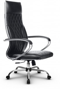 Кресло офисное Metta L NewLeather (хром ов. сеч.)