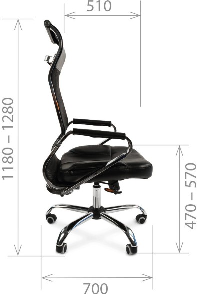 Офисное кресло CHAIRMAN 700 сетка