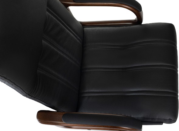 Кресло руководителя Бюрократ T-9932 Walnut 