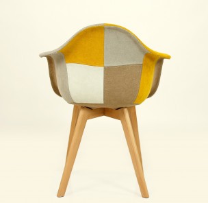 Стул Style Patchwork желтый мультиколор