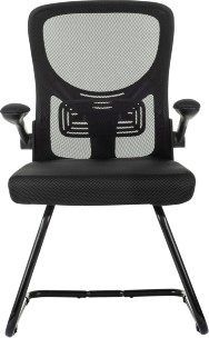 Кресло Бюрократ MC-109 черный TW-01 TW-11 сетка/ткань полозья металл черный