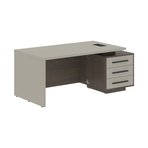 Стол руководителя с тумбой VCT 1890(R) 1800х900х750 VELION