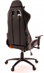 Геймерское кресло Everprof Lotus S2 экокожа оранжевый